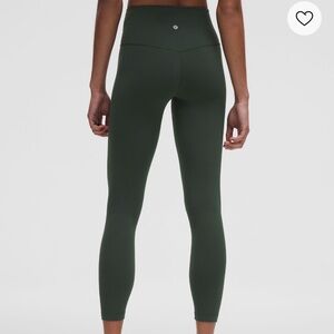 Lululemon High-Rise Align Pant Legging Rainforest Green 25”